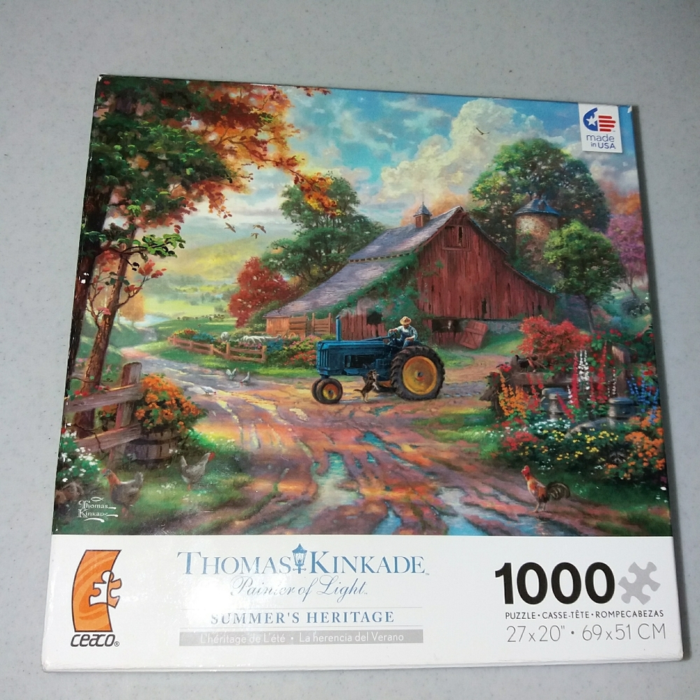 Ceaco Thomas Kinkade Puzzle 1000 Summer Heritage 2